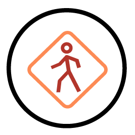 Pedestrian icon